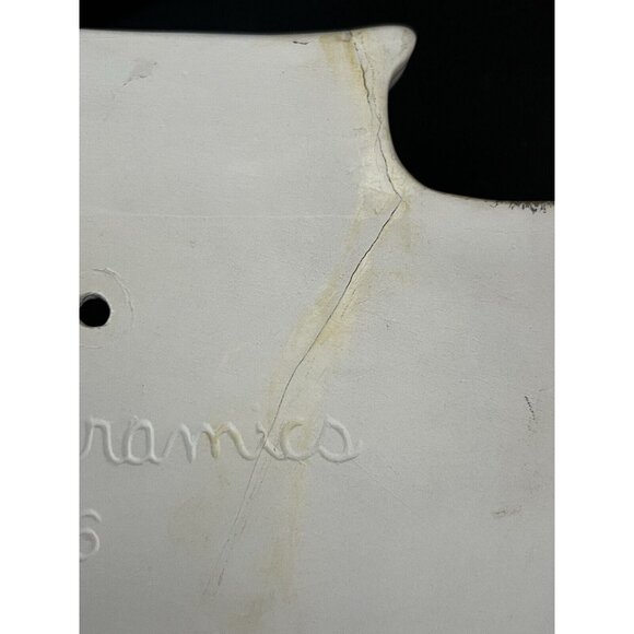 1956 Iridescent Ceramic Sconce W/ Gold Trim 18" LONG TOTAL - Picture 8 of 15